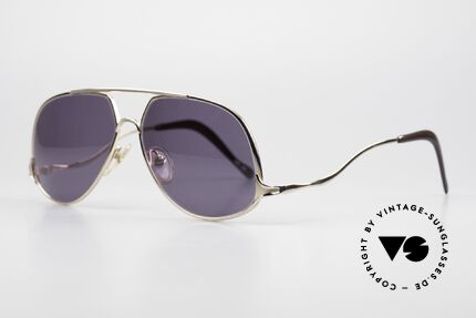 Colani 15-701 Kultige 80er Titanbrille, geschwungen und extravagant = typisch COLANI!, Passend für Herren