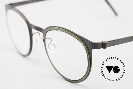 Lindberg 9704 Strip Titanium Panto Style Damenbrille, kann schon jetzt als 'vintage Lindberg' tituliert werden, Passend für Damen