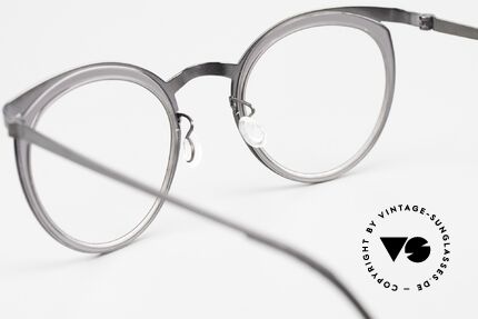 Lindberg 9722 Strip Titanium Panto Stil Damenbrille Rund, die orig. DEMOgläser können beliebig getauscht werden, Passend für Damen
