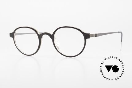 Lindberg 1013 Acetanium Designer Brille Panto Rund Details