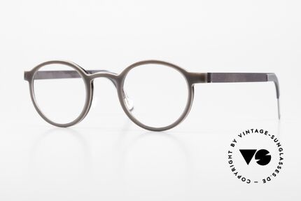 Lindberg 1014 Acetanium Runde Designer Brille Panto Details