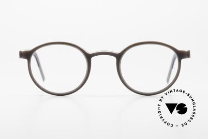 Lindberg 1014 Acetanium Runde Designer Brille Panto, Designer-Brille für Damen und Herren gleichermaßen, Passend für Herren und Damen