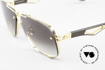Maybach The King II Herren Sonnenbrille Luxus XL, inspiriert am weltberühmten Automobil-Interieur, Passend für Herren