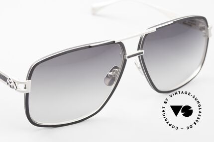 Maybach The Defiant I Platinum Brille Nappa Leder, ungetragenes Original mit vollständiger Verpackung, Passend für Herren