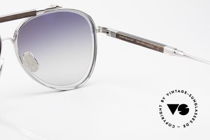 Maybach The Observer I Aviator Ruthenium Ebenholz, Größe: large, Passend für Herren
