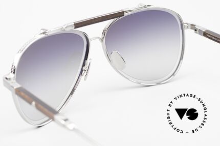 Maybach The Observer I Aviator Ruthenium Ebenholz, Größe: large, Passend für Herren