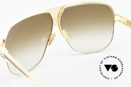 Maybach The Player I Titanbrille 24kt Gold Holz, Größe: large, Passend für Herren