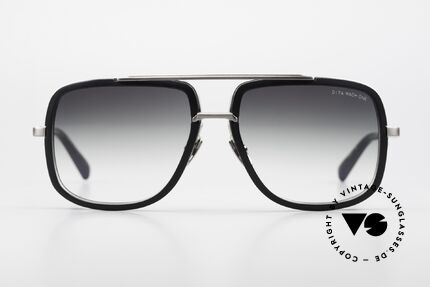DITA Mach One Herren Brille Eckig Pilot, Herren-Sonnenbrille; Titan und Azetat-Kombination, Passend für Herren