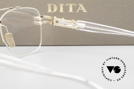DITA Grand-Evo Rx Herrenbrille Randlos Crystal, Größe: medium, Passend für Herren