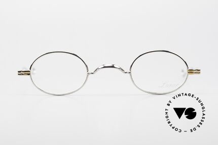 Lunor II 04 Ovale Brille Limited Bicolor, Limited Bicolor Edition; eine exklusive Lesebrille, Passend für Herren und Damen