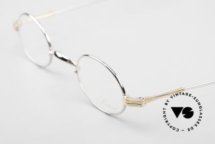 Lunor II 04 Ovale Brille Limited Bicolor, Fassung in Größe 37/25; für große Stärken geeignet, Passend für Herren und Damen