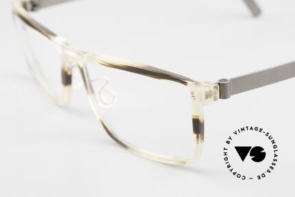 Lindberg 1245 Acetanium Herrenbrille Kristall Braun, vielfach ausgezeichnet; verdient das 'vintage' Prädikat, Passend für Herren