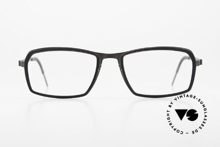 Lindberg 9715 Strip Titanium Herrenbrille Breite Fassung, Modell 9715, in Größe 56/19, Bügel 135mm, Color U9, Passend für Herren