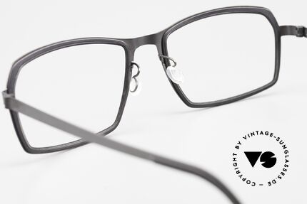 Lindberg 9715 Strip Titanium Herrenbrille Breite Fassung, die orig. DEMOgläser können beliebig getauscht werden, Passend für Herren