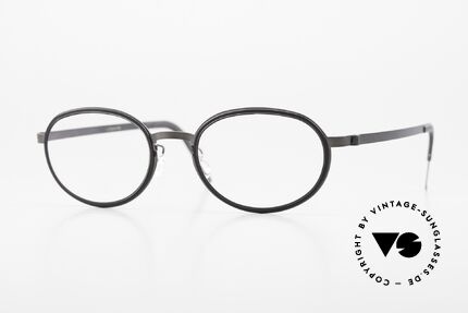 Lindberg 9720 Strip Titanium Brille Damen & Herren Oval, Lindberg Brille für Damen & Herren; Strip Titanium, Passend für Herren und Damen