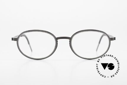 Lindberg 9720 Strip Titanium Brille Oval Damen & Herren, Modell 9720, in Größe 48/19, Bügel 135mm, Col. U9, Passend für Herren und Damen
