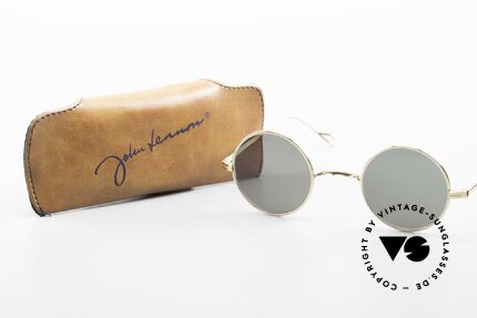 Lennon 14kt Runde Brille Gold Filled, Größe: small, Passend für Herren und Damen