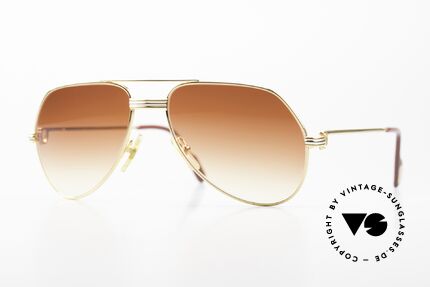 Cartier Vendome LC - S Luxus Sonnenbrille von 1983 Details