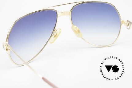 Cartier Vendome LC - S Luxus Sonnenbrille von 1983, 2. hand; großartiger vintage Zustand + CHANEL Etui!, Passend für Herren und Damen