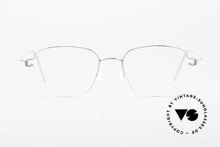 Lindberg Santi Air Titan Rim Herrenbrille Klassisch Silber, vielfach ausgezeichnet hinsichtlich Qualität und Design, Passend für Herren