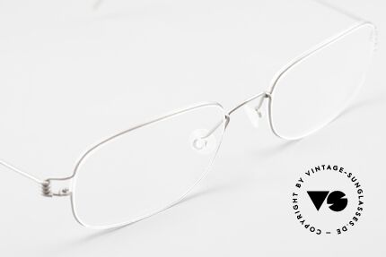 Lindberg Jupiter Air Titan Rim Titan Brille Klassisch Unisex, ungetragenes Designerstück + orig. Lindberg Magnet-Etui, Passend für Herren und Damen