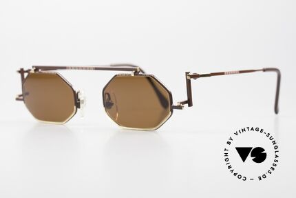 Casanova RVC2 Architekten Sonnenbrille, Rietveld gehörte der Künstlervereinigung "De Stijl" an, Passend für Herren und Damen