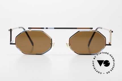 Casanova RVC2 Architekt Gerrit Rietveld, Casanova Sonnenbrille, Mod. RVC-2, Gr. 44/22, Col. 05, Passend für Herren und Damen
