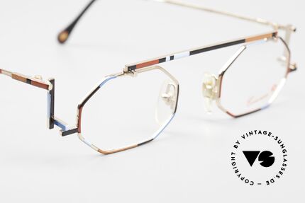 Casanova RVC2 Geometrische Brille Purismus, Casanova widmete Rietveld in den 90ern die "RVC" Serie, Passend für Herren und Damen