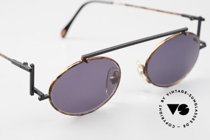 Casanova RVC4 Kunst und Architekten Brille, Zerlegung aller Teile in geometrische & farbige Formen, Passend für Herren und Damen