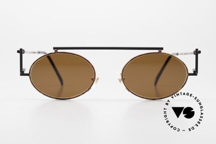 Casanova RVC4 Kunstbrille Bauhaus Style, RVC ="RietVeld Collezione"; war ein niederl. Architekt, Passend für Herren und Damen