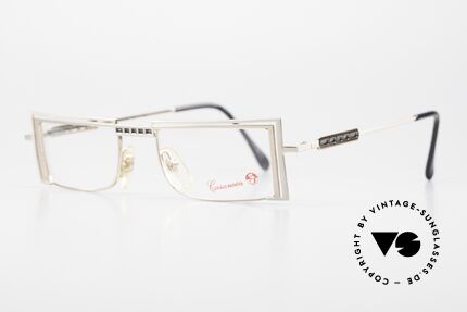Casanova LC5 Vintage Brille Eckig 80er 90er, LC ="Liberty Collezione", was im Ital. "Jugendstil" ist, Passend für Herren und Damen