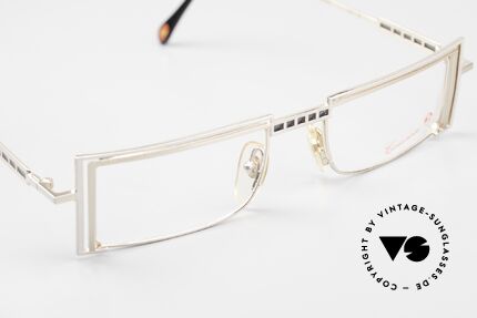 Casanova LC5 Vintage Brille Eckig 80er 90er, vereint: Kunst, Architektur, Mode, Ästhetik, Lebensstil, Passend für Herren und Damen