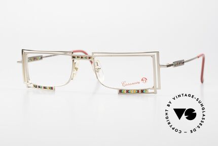 Casanova LC4 Vintage Brille 24kt Gold Plated Details