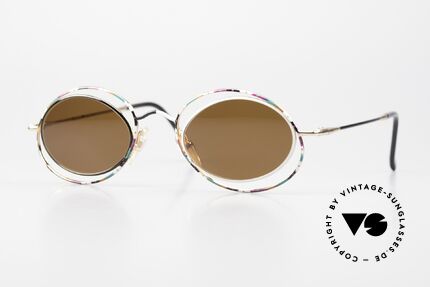 Casanova LC16 Verrückte Sonnenbrille Bunt Details