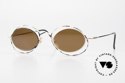 Casanova LC16 Verrückte Sonnenbrille Bunt Details