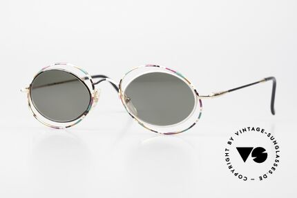 Casanova LC16 Sonnenbrille Verrückt Bunt Details