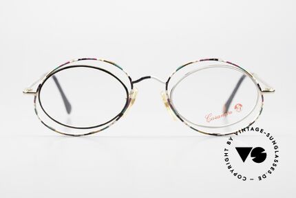 Casanova LC16 Damenbrille Verrückt Bunt, LC: "Liberty Collezione", was im Ital. "Jugendstil" ist, Passend für Damen