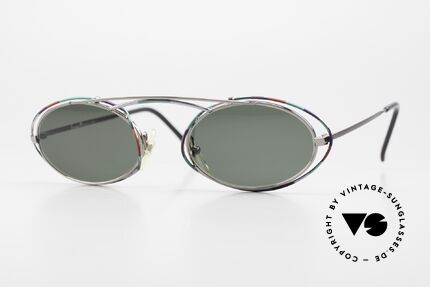 Casanova LC22 Sonnenbrille Jugendstil Oval Details