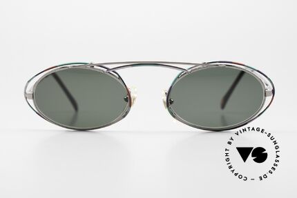 Casanova LC22 Sonnenbrille Jugendstil Oval, LC: "Liberty Collezione", was im Ital. "Jugendstil" ist, Passend für Damen