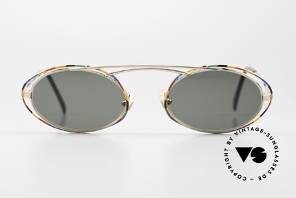 Casanova LC22 Jugendstil Sonnenbrille Bunt, LC: "Liberty Collezione", was im Ital. "Jugendstil" ist, Passend für Damen