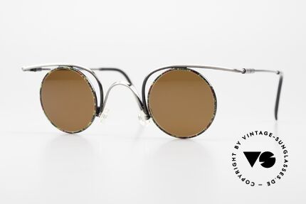 Casanova LC32 Runde Sonnenbrille Crazy Details