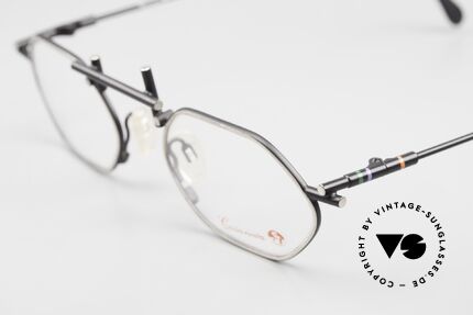 Casanova RVC5 Moderne Kunst Brille 90er, geometrisch-abstrakte Formen & funktionaler Purismus, Passend für Herren und Damen
