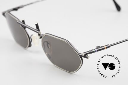 Casanova RVC5 Geometrische Sonnenbrille, geometrisch-abstrakte Formen & funktionaler Purismus, Passend für Herren und Damen