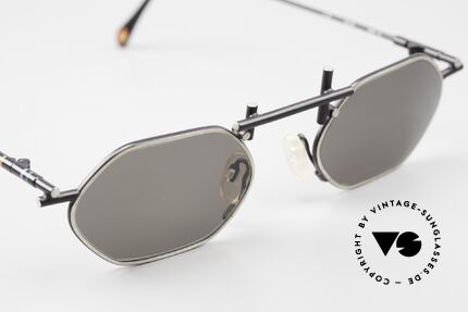 Casanova RVC5 Geometrische Sonnenbrille, der "rot-blaue Stuhl" von G.T. Rietveld ist weltberühmt, Passend für Herren und Damen