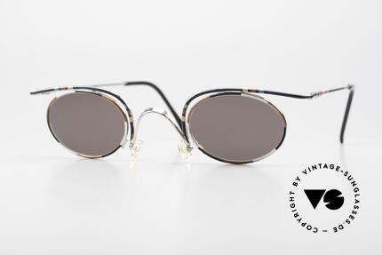 Casanova LC31 Ovale Sonnenbrille Crazy Details