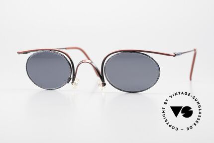 Casanova LC31 90er Sonnenbrille Crazy Oval Details