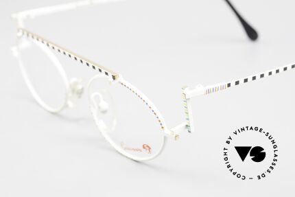 Casanova RVC4 Geometrische Brille Bauhaus, entwickelte die Neoplastische Kunst mit Piet Mondrian, Passend für Herren und Damen