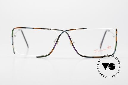 Casanova FC31 Futurismus Kunstbrille 90er, "FC" steht für 'Futurismo Collezione' = Futurismus, Passend für Herren und Damen