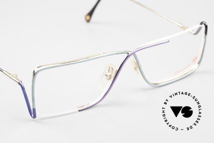 Casanova FC31 Kunstbrille Futurismus 90er, Centre Pompidou Paris ist vom Futurismus beeinflusst, Passend für Herren und Damen