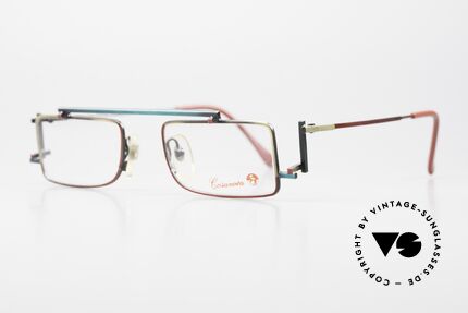 Casanova RVC3 De Stijl Architekten Brille, Rietveld gehörte der Künstlervereinigung "De Stijl" an, Passend für Herren und Damen